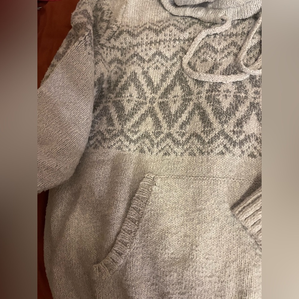 LL Bean Grey Turtle Neck Sweater - Picture 6 of 8